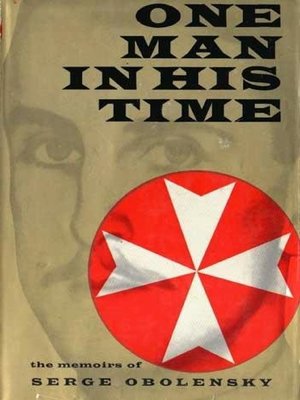 cover image of One Man In His Time